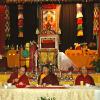 Aenpo Kyabgon with H.H. Sakya Tizin, Khenpo Ngawang, Dungyud Rinpoche & Atisha, head of Australia Tibet Council